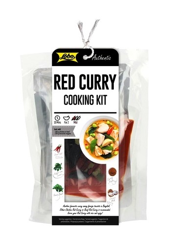 Kit per red curry thai Lobo 253 g.